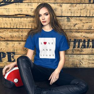 Love and Light Short-Sleeve Unisex T-Shirt