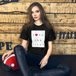 Love and Light Short-Sleeve Unisex T-Shirt